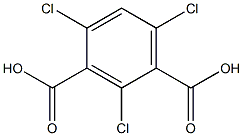 2,4,6-Trichloroisophthalic acid Struktur