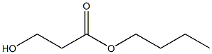 3-Hydroxypropionic acid butyl ester Struktur