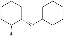 (1R,2R)-2-Methyl-1-(cyclohexylmethyl)cyclohexane Struktur