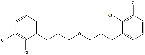 2,3-Dichlorophenylpropyl ether Struktur