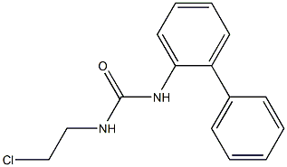 1-(1,1'-Biphenyl-2-yl)-3-(2-chloroethyl)urea Struktur