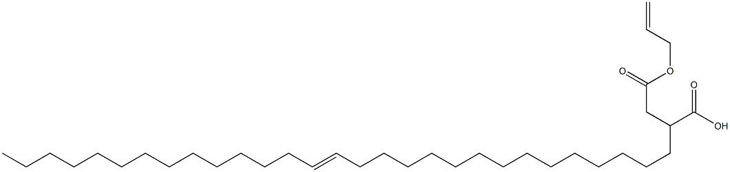 2-(15-Nonacosenyl)succinic acid 1-hydrogen 4-allyl ester Struktur