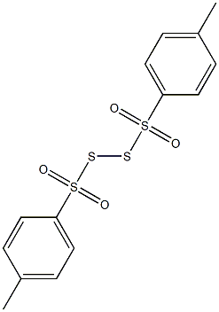 Bis(4-methylphenylsulfonyl) persulfide Struktur