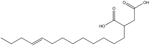 2-(9-Tridecenyl)succinic acid Struktur