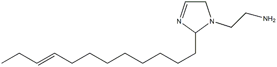 1-(2-Aminoethyl)-2-(9-dodecenyl)-3-imidazoline Struktur