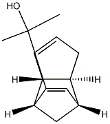 (1R,2R,6S,7S)-9-(1-Hydroxy-1-methylethyl)tricyclo[5.2.1.02,6]deca-3,8-diene Struktur