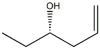 [S,(+)]-5-Hexene-3-ol Struktur