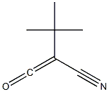 tert-Butylcyanoketene Struktur