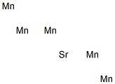 Pentamanganese strontium Struktur