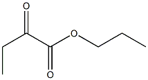 2-Oxobutyric acid propyl ester Struktur