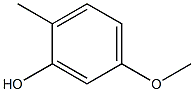 2-Methyl-5-methoxyphenol Struktur