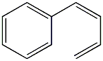 (Z)-1-Phenyl-1,3-butadiene Struktur