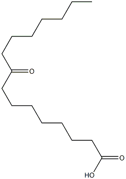 9-Oxohexadecanoic acid Struktur