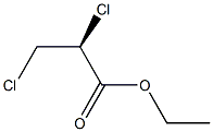 [S,(-)]-2,3-Dichloropropionic acid ethyl ester Struktur