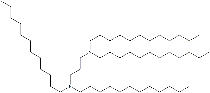 N,N,N',N'-Tetradodecyl-1,3-propanediamine Struktur