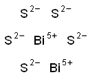 Bismuth(V) sulfide Struktur