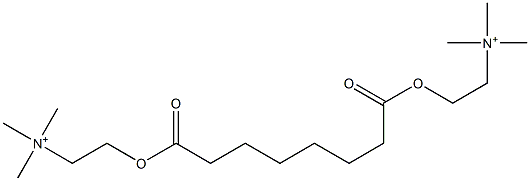 Suberyldicholine Struktur