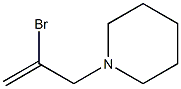 1-(2-Bromoallyl)piperidine Struktur