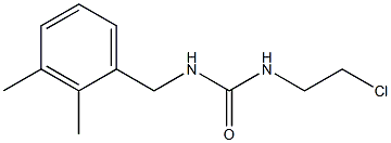 1-(2-Chloroethyl)-3-(2,3-dimethylbenzyl)urea Struktur