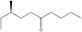 [R,(-)]-8-Methyl-5-decanone Struktur