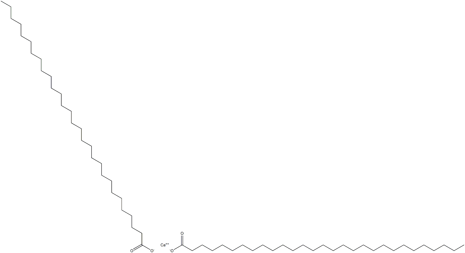 Dinonacosanoic acid calcium salt Struktur