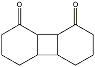 Dodecahydrobiphenylene-1,8-dione Struktur