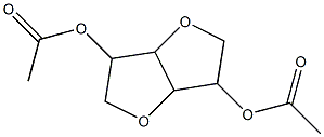 Hexahydrofuro[3,2-b]furan-3,6-diol diacetate Struktur