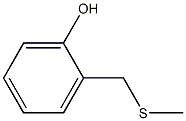 2-[(Methylthio)methyl]phenol Struktur