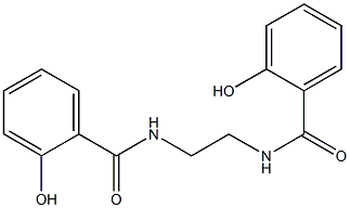 N,N'-Ethylenebissalicylamide Struktur