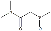 N,N-Dimethyl-2-(methylsulfinyl)acetamide Struktur