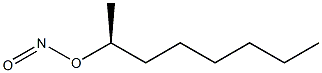 (+)-Nitrous acid [(S)-1-methylheptyl] ester Struktur