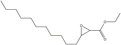 2,3-Epoxytetradecanoic acid ethyl ester Struktur