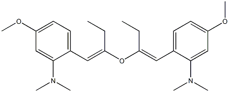 2-(Dimethylamino)ethyl[(E)-p-methoxystyryl] ether Struktur