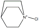 1-Chloro-1-azoniabicyclo[2.2.2]octane Struktur