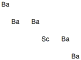 Scandium pentabarium Struktur