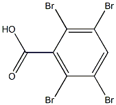 2,3,5,6-Tetrabromobenzoic acid Struktur