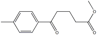 5-(4-Methylphenyl)-5-oxopentanoic acid methyl ester Struktur