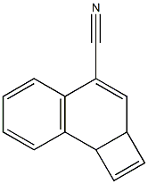 2a,8b-Dihydrocyclobuta[a]naphthalene-4-carbonitrile Struktur