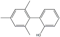 2-(2,4,6-Trimethylphenyl)phenol Struktur