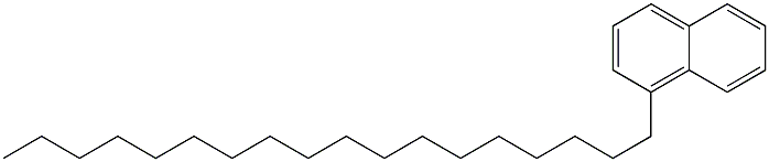 1-Octadecylnaphthalene Struktur