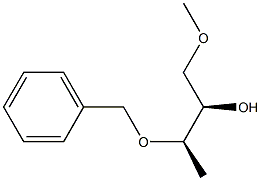 (2R,3R)-1-Methoxy-3-(benzyloxy)butan-2-ol Struktur