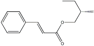 (+)-Cinnamic acid (S)-2-methylbutyl ester Struktur