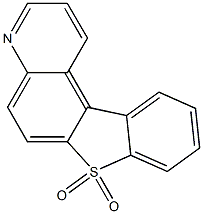 [1]Benzothieno[3,2-f]quinoline 7,7-dioxide Struktur