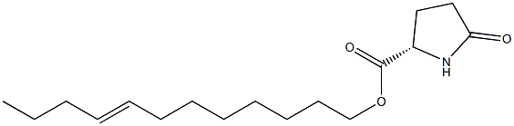 (S)-5-Oxopyrrolidine-2-carboxylic acid 8-dodecenyl ester Struktur