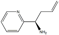 (R)-1-(2-Pyridyl)-3-buten-1-amine Struktur