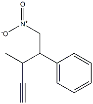 3-Methyl-5-nitro-4-phenyl-1-pentyne Struktur