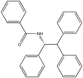 (-)-N-[(R)-1,2,2-Triphenylethyl]benzamide Struktur