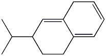 1,2,3,5-Tetrahydro-3-isopropylnaphthalene Struktur