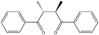 (2R,3R)-2,3-Dimethyl-1,4-diphenylbutane-1,4-dione Struktur