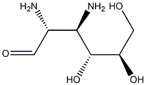 2,3-Diamino-2,3-dideoxy-D-galactose Struktur